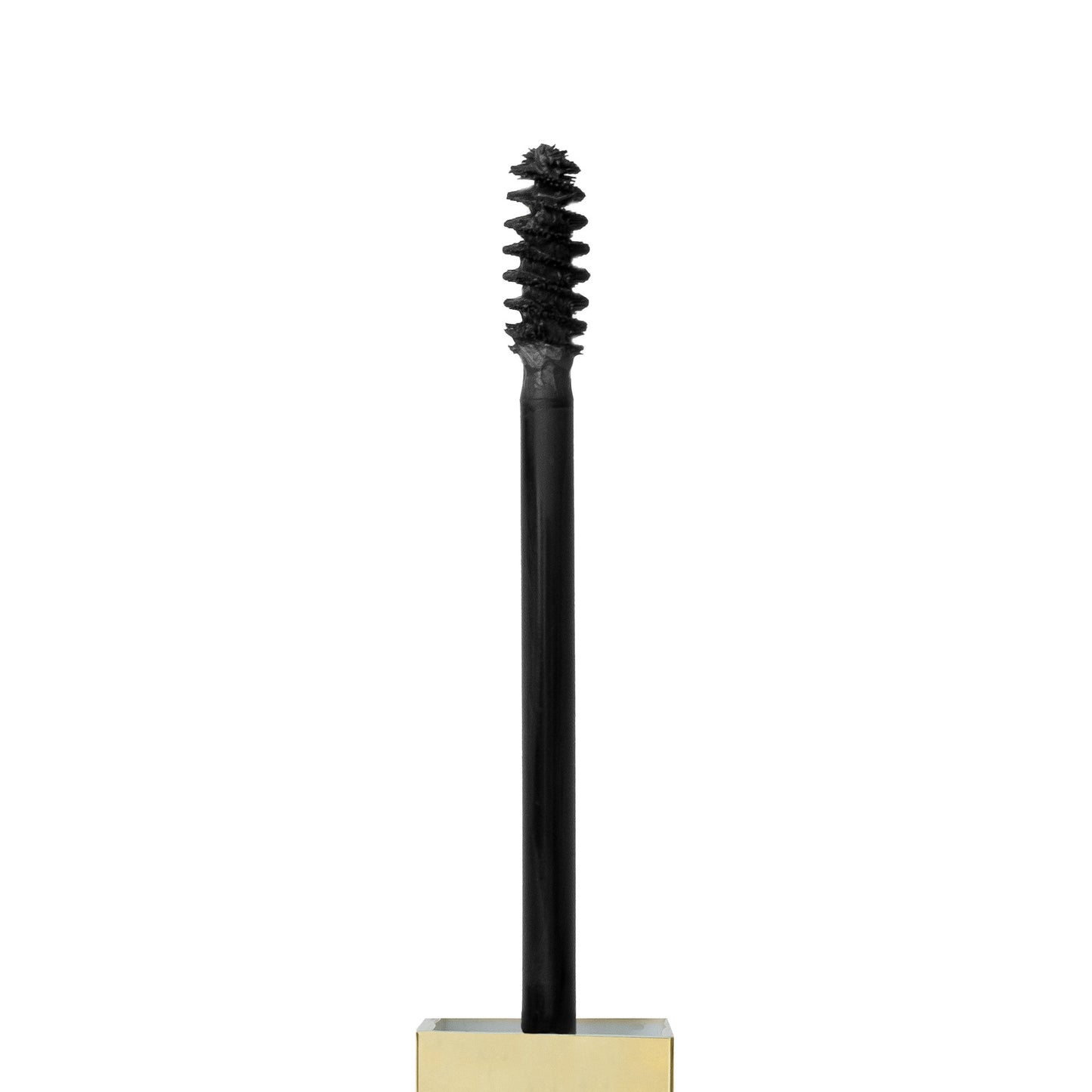Close up shot of spoolie with Tinted Multi-Peptide Brow Gel - color-granite