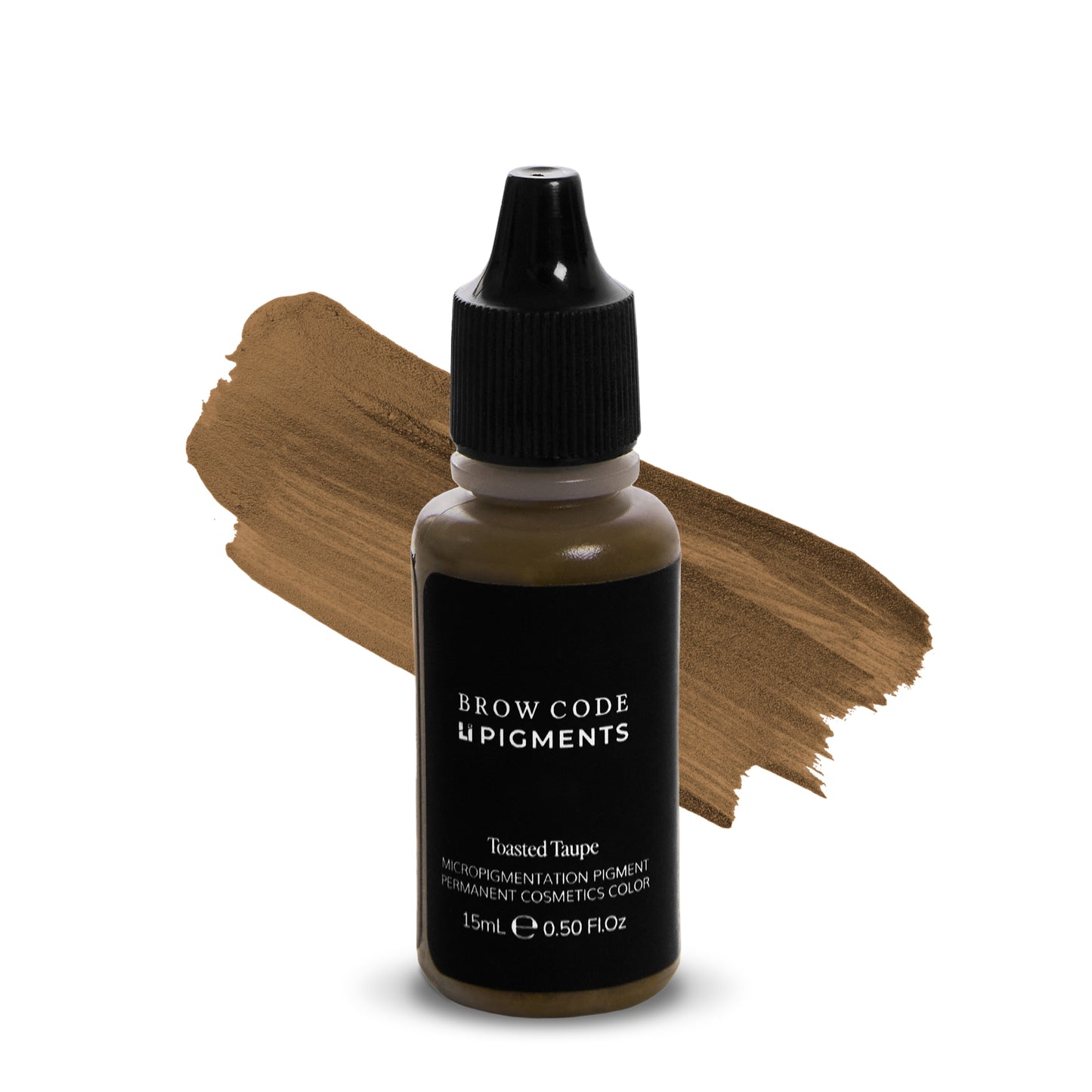 Li Pigments Permanent Makeup - color-toasted-taupe with swatch on white background